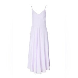 NWT Vince Double Layer Cami Dress in Pale Iris (XXS)